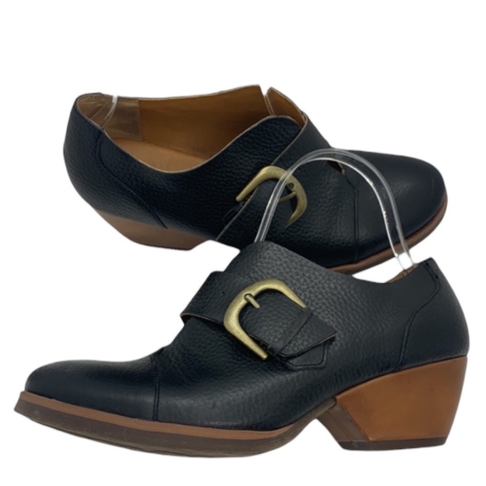 Korks By Kork-Ease Little Monk Buckle Bootie Shootie Black 7 1/2 Cottagecore
